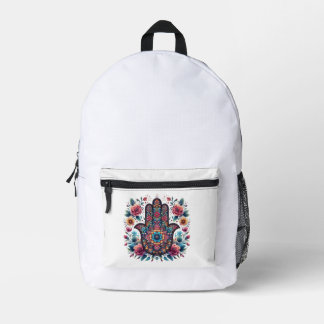 Hamsa Backpack Bedruckter Rucksack