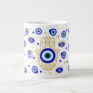 Hamsa Evil Eye Spezielle Tasse