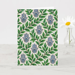 Hamsa Eye Botanisch Karte