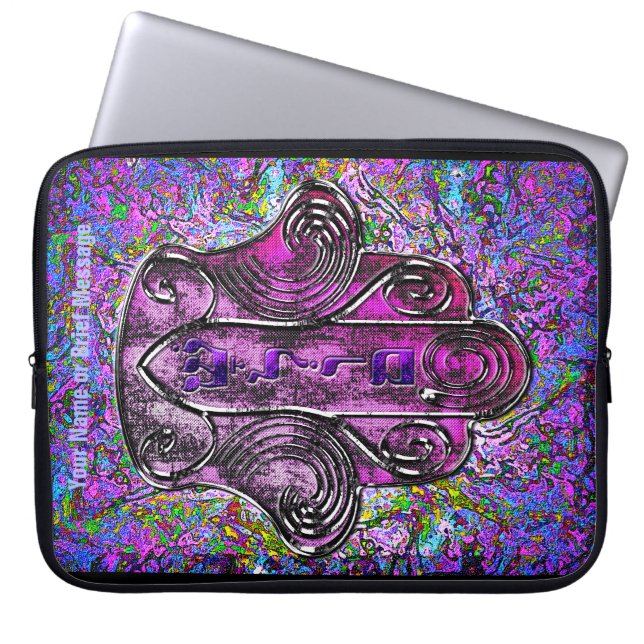 Hamsa Fusion Laptopschutzhülle (Vorderseite)