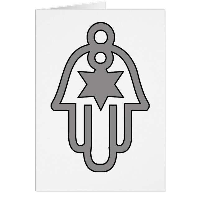 HAMSA GLÜCKLICHER JUDE (Vorne)