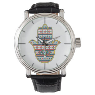 HAMSA Hand des Fatima-Symbols Armbanduhr