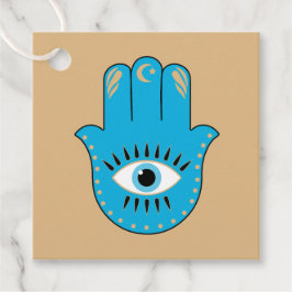 Hamsa Hand griechisches Evil Eye Blue Geschenkanhänger