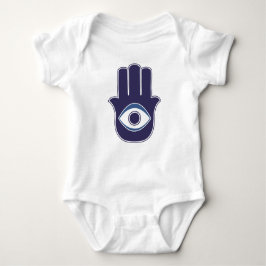 Hamsa Hand - Symbol des Schutzes und guten Glücks Baby Strampler
