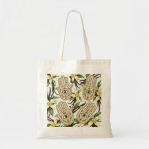 Hamsa-Hand & Vanille-Orchidee Böser Blick Botanisc