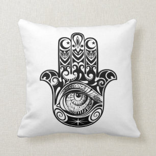 Hamsa Hand Zendoodle Kissen