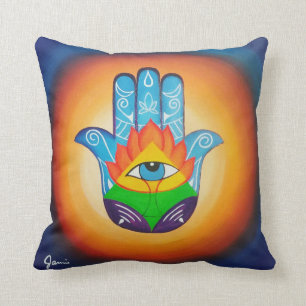 Hamsa Handschöne Kunst Kissen