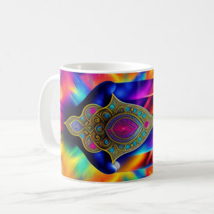 Hamsa Handschutz-Tasse Kaffeetasse