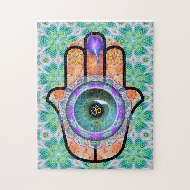 Hamsa Harmony Puzzle (Vertikal)