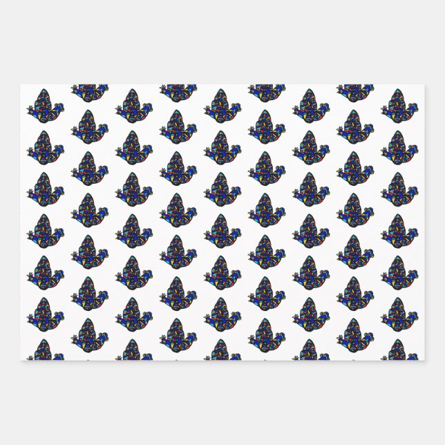 Hamsa Ji - Geschenkpapier Set (Vorderseite)