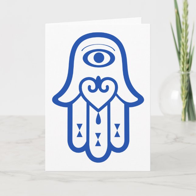 Hamsa Karte (Vorderseite)