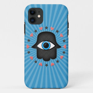 Hamsa khamsa Auge in Hand der Göttin Case-Mate iPhone Hülle