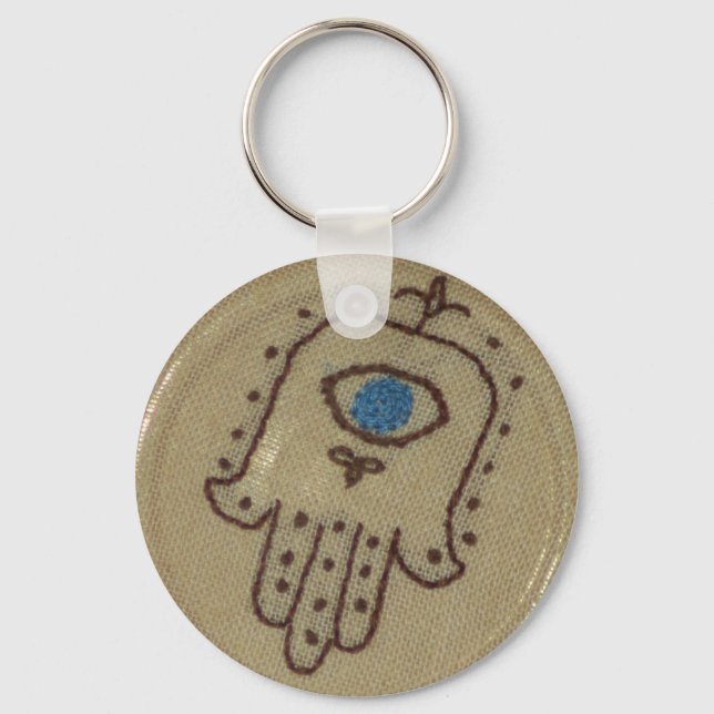 Hamsa Schlüsselanhänger (Vorderseite)