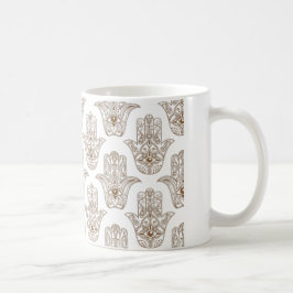 Hamsa Symbol Pattern Kaffeetasse
