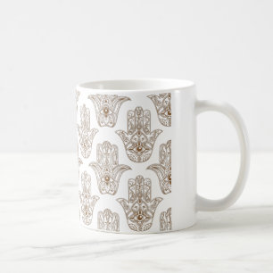 Hamsa Symbol Pattern Kaffeetasse