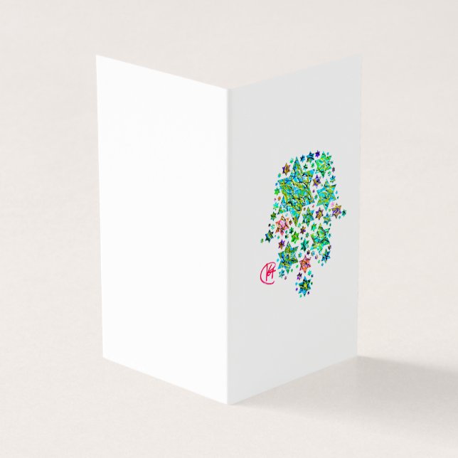 Hamsa von jüdischer Stars Art (Vorderseite)