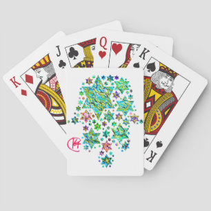 Hamsa von jüdischer Stars Art Spielkarten