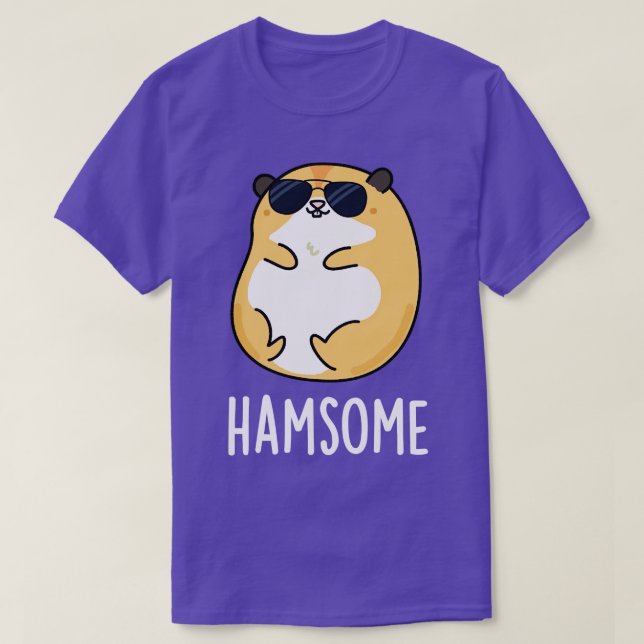 Hamsome Niedlich Handsome Hamster Pub 1 T-Shirt (Design vorne)