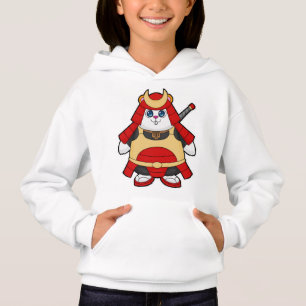 Hamster als Krieger mit Rüstung Hoodie