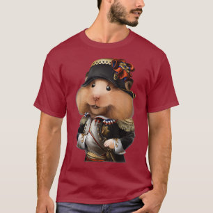 Hamster als Napoleon Bonaparte von Frankreich T-Shirt