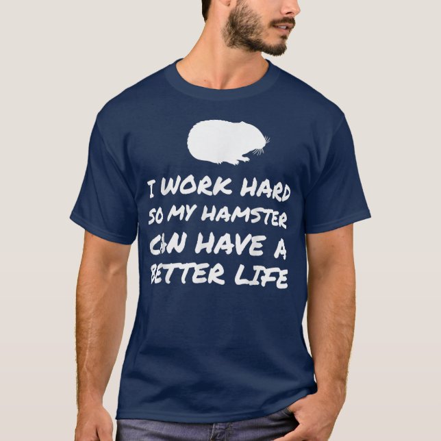 Hamster Apparel Funny Great Hamsters Lover T-Shirt (Vorderseite)