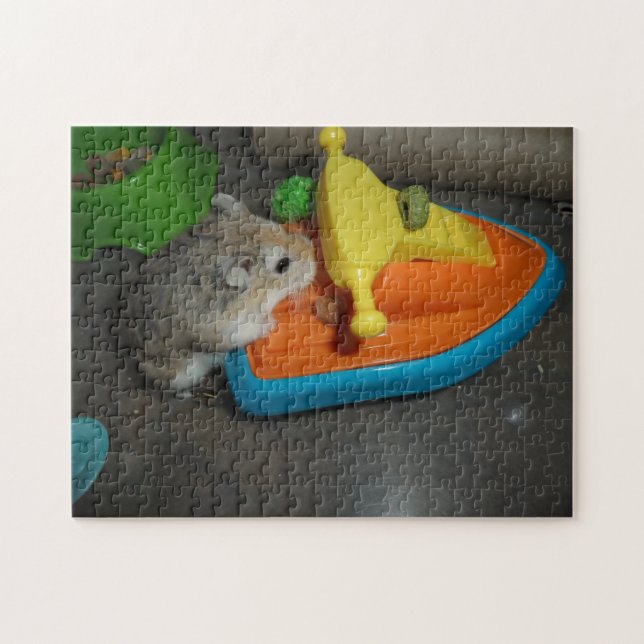 Hamster auf einem Jet-Ski Puzzle (Horizontal)