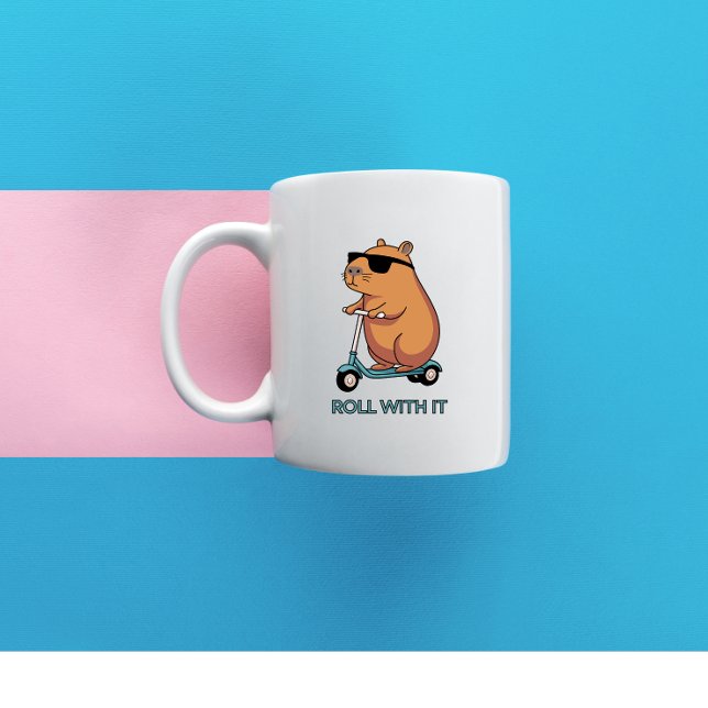 Hamster auf Roller Kaffeetasse (Von Creator hochgeladen)