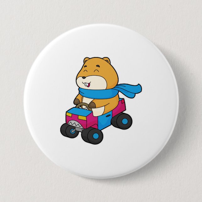 Hamster Auto Button (Vorderseite)