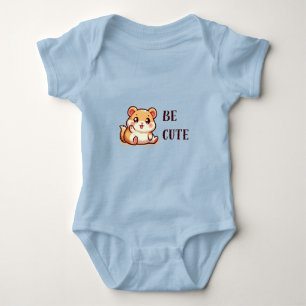 Hamster - Be Cute Baby Strampler