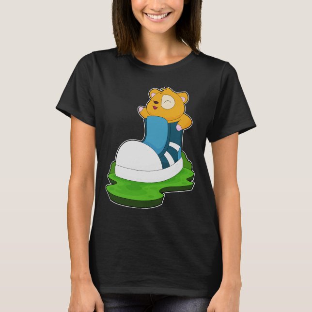 Hamster Big Shoe T-Shirt (Vorderseite)
