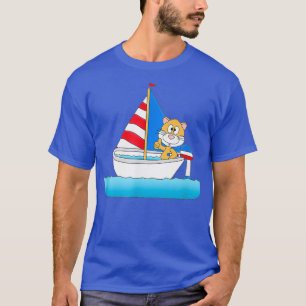 Hamster Bootskapitän Sailing T-Shirt