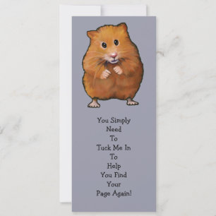 HAMSTER-BUCHMARK: "Habe mich hinein"