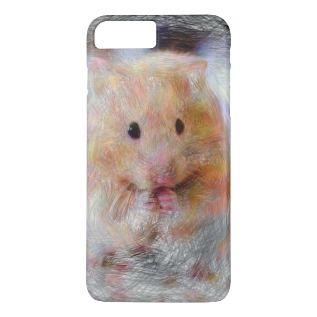 Hamster Case-Mate iPhone Hülle (Rückseite)