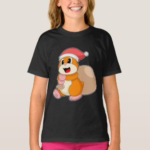 Hamster Christmas Sack T-Shirt