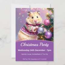 Hamster Decoration Bäume Weihnachtsfest Party