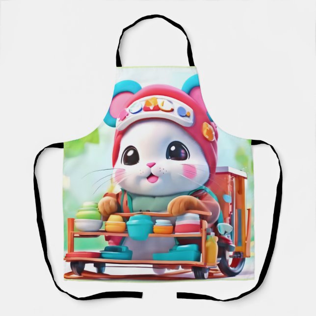 Hamster Delivery Hero Schürze (Vorderseite)