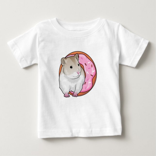 Hamster Donut Baby T-shirt (Vorderseite)