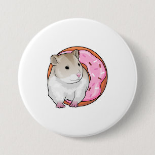 Hamster Donut Button