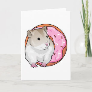 Hamster Donut Karte