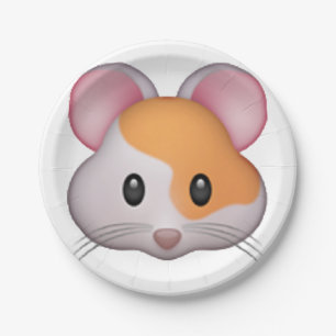 Hamster - Emoji Pappteller