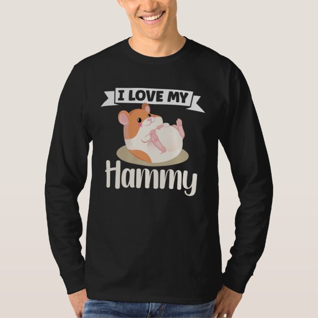 Hamster Fan Hamster  Hamsters T-Shirt (Vorderseite)