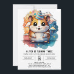Hamster Friends Playful Birthday Einladung<br><div class="desc">Machen Sie mit unseren Hamster Friends Playful Birthday Einladungen Spaß. Diese Einladungen sind mehr als nur Papier; sie sind Freundschaftsverbindungen, die Ihre Lieben einladen, an der Freude Ihres besonderen Tages teilzunehmen. Das skurrile Hamster Illustrationen, Set vor einem Hintergrund der Verspieltheit, schaffen eine Atmosphäre der Kameradschaft und Freude. Jede Einladung ist...</div>