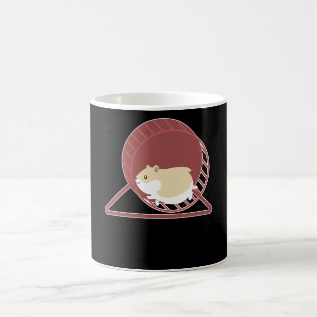 Hamster Funny Design Rodent Zwerg Hamster Geschenk Kaffeetasse (Mittel)