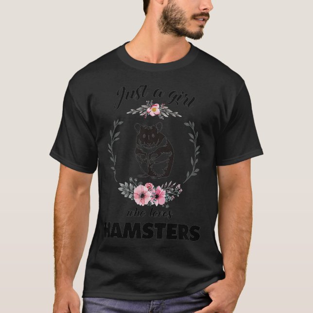Hamster Girls T-Shirt Hamster Owner Womens Geschen (Vorderseite)
