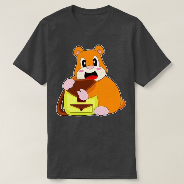 Hamster Handbag T-Shirt (Design vorne)