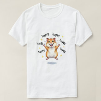 Hamster 'Happy Hamster' T-Shirt