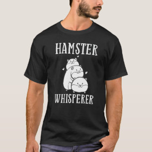 Hamster Haustier Tier Süße Käfige Ball Rad Futter T-Shirt