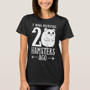 Hamster Haustiere Tiere Niedliche Käfige Ball Whee T-Shirt