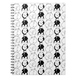 Hamster Hintern Pattern Notizblock