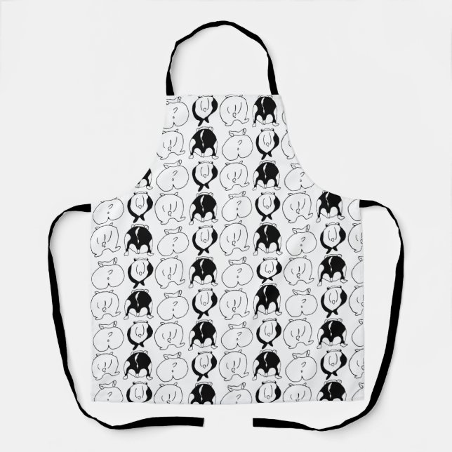 Hamster Hintern Pattern Schürze (Vorderseite)